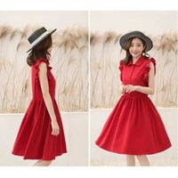 Váy bầu,sau sinh mùa hè siêu mát, có cúc cho bé ti tiện lợi