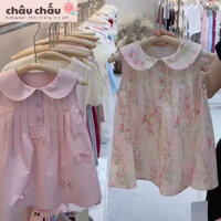 Váy Bé Gái Cổ Búp Bê – Đầm Công Chúa Trẻ Em quảng châu