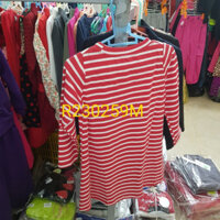 Váy bé gái, dài tay, cotton, thêu hình thú, sọc đỏ, hiệu Chikids, size 1t-8t, ri8 - top1trend_R230259M_ 💖CK2💖