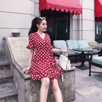 Váy Bèo Chấm Bi Hot Hit
