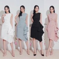 Váy body eo nhún bèo