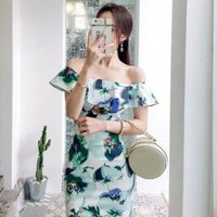 Váy body ngang vai sang chảnh