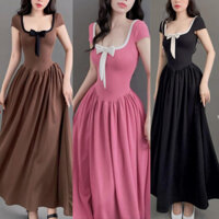 Váy Body Nữ 2 Dây Dáng Dài D134, Đầm Body Cổ Vuông Hack Dáng Sang Chảnh Đi Chơi Dự Tiệc MAHALA