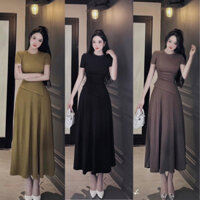 Váy Body Nữ 2 Dây Dáng Suông Dài D144, Đầm Nữ Ôm Đuôi Cá Thời Trang Sang Chảnh Thanh Lịch MAHALA