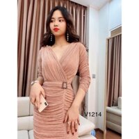 Váy body V1214 💖FREESHIP💖 Giảm 20K Khi Nhập [ FANN09] - dài tay