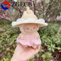 Váy búp bê ZGECB Labubububu, Vải thời gian ngồi thủ công kiểu Bikini, Phụ kiện đồ chơi DIY Thay thế mũ công chúa 17cm Quần áo búp bê sang trọng Phụ kiện búp bê bông