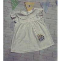 Váy cánh tiên linen thêu hoa