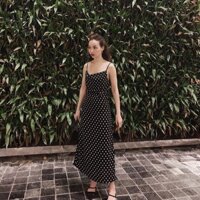 Váy chấm bi 2 dây