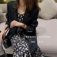 Váy chân dài sì teen cute