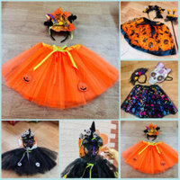 Váy chơi Halloween cho bé / trang phục halloween hóa trang cosplay cho bé gái