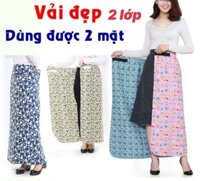 váy chống nắng 2 lớp mặc được 2 mặt