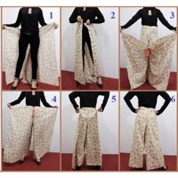Váy Chống Nắng Dạng Quần Dài 95-100cm Thông Minh Siêu Tiện Lợi