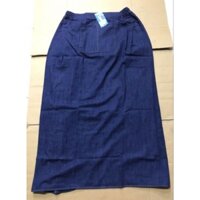 váy chống nắng jean trơn