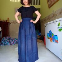 Váy chống nắng jeans