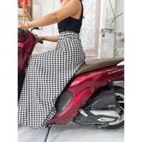 Váy chống nắng  kaki 1 tà , có túi ,có nơ xinh.xòe chữ A.  Váy Chống Nắng Kim Anh