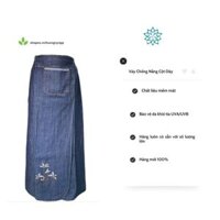 Váy chống nắng, váy chống nắng xẻ tà jean