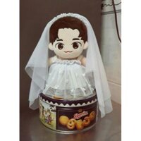 Váy cô dâu - doll 20 cm