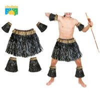Váy cỏ Hawaii Luau Đảng Cánh tay chân Bộ trang phục