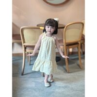 VÁY CỔ YẾM BUỘC NƠ CHO BÉ YÊU-VG 603