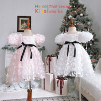 Váy Công Chúa Bé Gái Helen Kids Đầm Cánh Bướm Cho Bé Op5287
