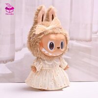 Váy công chúa búp bê có phụ kiện tóc Bộ quần áo búp bê Phụ kiện Trang phục thông thường Quần áo búp bê cho búp bê 38cm Quà tặng sinh nhật