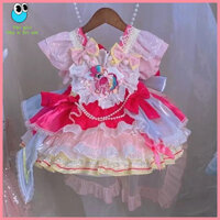 Váy công chúa My Little Pony 2025 cho bé gái, váy lolita mới cho trẻ em, váy sinh nhật cho bé, váy phồng