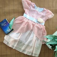 Váy công chúa ren bé gái cao cấp size 14-22kg