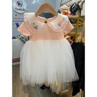 Váy công chúa tay ngắn hàng quảng châu cao cấp