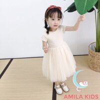 Váy công chúa tay ngắn siêu xinh cho bé gái ( 10-14kg)