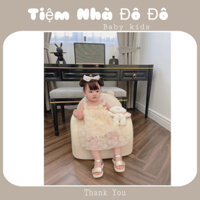 Váy công chúa váy tiểu thư cho bé gái sơ sinh hai dây cực phẩm dự tiệc thôi nôi giành hàng thiết kế hàn quốc