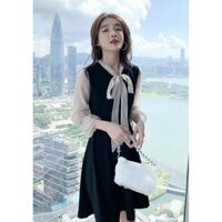 Váy công sở dáng xoè
