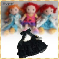 Váy cưới Tooyful cho búp bê, có kẹp tóc ruy băng, trang phục thủ công cho búp bê 38cm