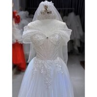 Váy cưới tùng mềm giá rẻ