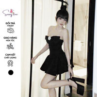 VÁY CÚP NGỰC KÈM TAG HOA TRÀ (SN121)