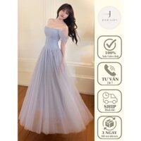 Váy cup ngực xoè bồng thiết kế Crystal Long Dress JOLIE LOFT, đầm nữ sang chảnh đi chơi đi tiệc