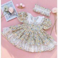 Váy đầm bé gái hàng thiết kế chất lolita công chúa cực xinh size (6-32kg)