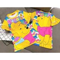 Váy Đầm Bé Gái Size Đại Bộ Đồ Trẻ Em Cho Bé 1-14 Tuổi Thun Lạnh 3D In Hoạt Hình Hot Trend Ann's kids V02