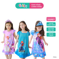 Váy Đầm Disney Nhân Vật Elsa, Anna, Frozen, Merida Siêu Đáng Yêu Cho Bé Gái