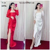 🍀Váy Đầm Dự Tiệc, Đầm Dạ Hội maxi  hàng thiết kế kèm lót ngực ms 09