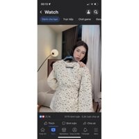 Váy đầm hoa nhí Loan Lâm freesize