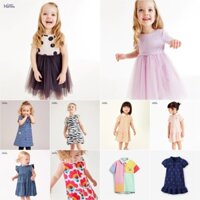 Váy Đầm Little Maven Mùa Hè Bé Gái - Váy Ngắn Tay Cho Bé Gái Từ 2-8 Tuổi