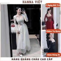 Váy, Đầm Nữ, Váy Dài Body Ren Mix Chân Váy Voan Tơ Xòe Bồng Siêu Sang Chảnh Đi Tiệc Ms44