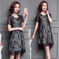 VÁY ĐẦM SANG TRỌNG CHO NGƯỜI BÉO MẬP_TB 393