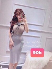 Váy đầm trung niên ren cao cấp dưới 55kg, hàng Freesize - 3
