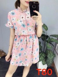 Váy đầm trung niên ren cao cấp dưới 55kg, hàng Freesize - SG243