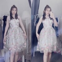 Váy đầm xoè công chúa thiết kế dự tiệc nhiều lớp dễ thương V001 freesize AĐ BOUTIQUE