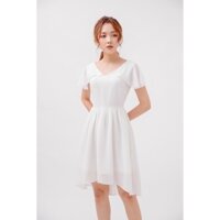 Váy dáng xoè trắng 20again size M new (đã cắt tag giấy)