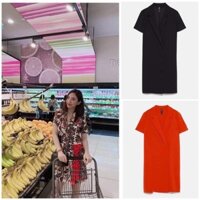 Váy đen vest xuông zara new 2019