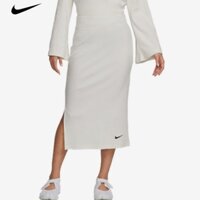 Váy dệt kim cạp cao NIKE dành cho nữ Váy xẻ tà DV7957
