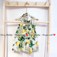 Váy đũi 2 dây Bean Chuppy cho bé 1-10 tuổi